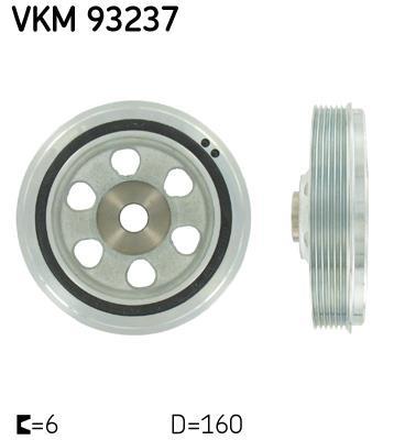 Polia do amortecedor SKF ref. VKM 93237